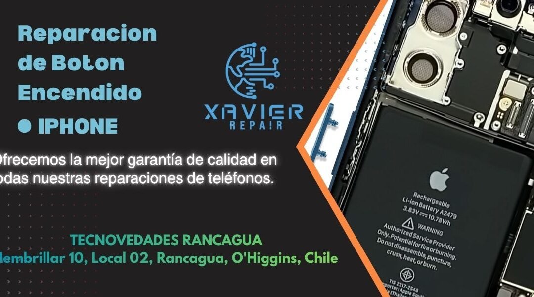Reparacion Boton Encendido Iphone