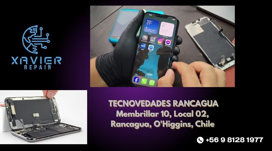 Cambio de pantalla iPhone en Rancagua
